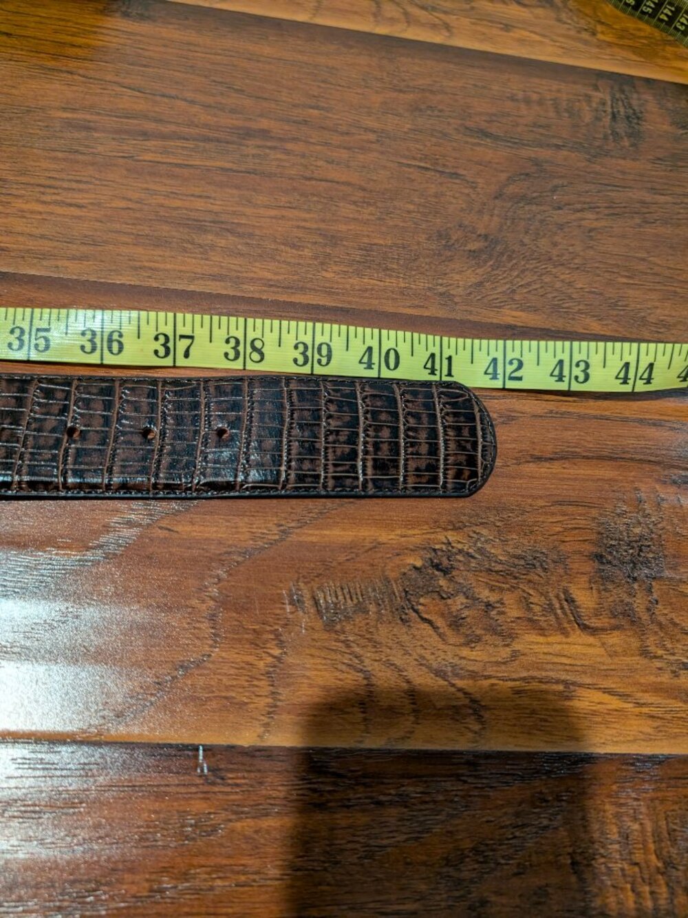 Banana Republic wide leather belt - Picture 5 of 13